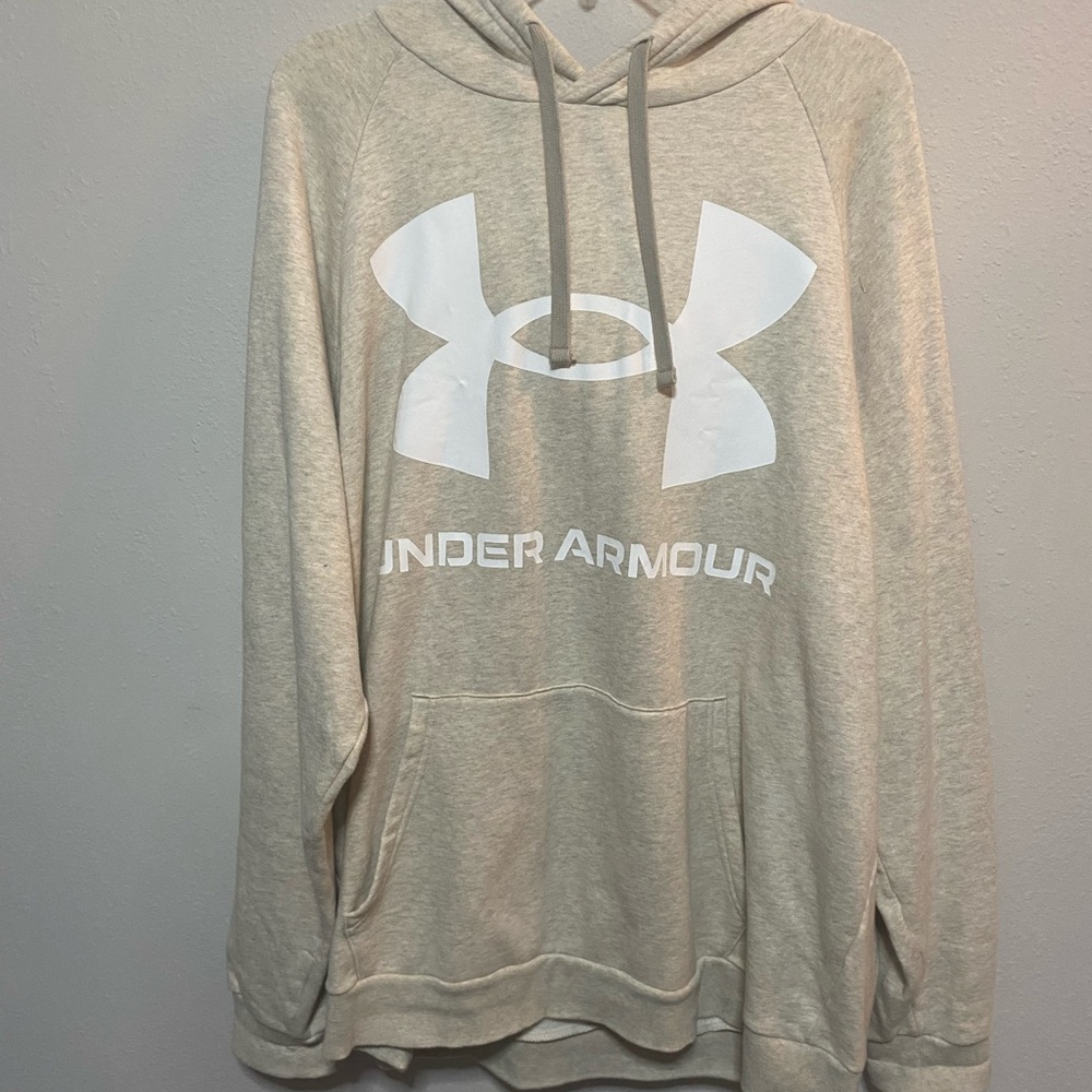 Under Armour Men's Cream Hoodie